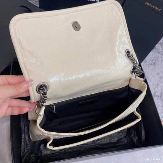 Repladies REP MEDIUM LEATHER-28*20*8CM VINTAGE NIKI YSL IN 0808